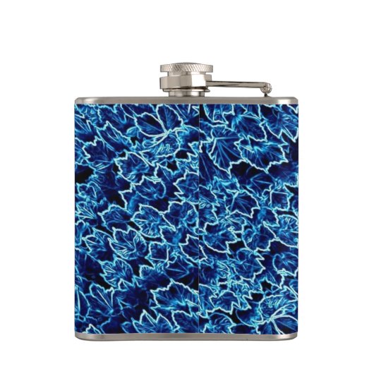 Frosted Blue Ivy Cool フラスク (裏面)