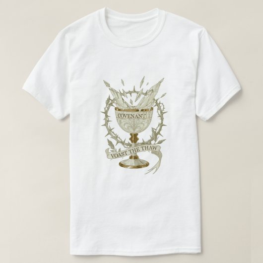 Frosted Chalice Covenant T-Shirt | Toast the Thaw Tシャツ (デザイン正面)