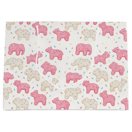Frosted Circus Animal Cookie ラージペーパーバッグ
