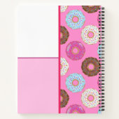 Frosted Doughnuts Custom Notebook  ノートブック (裏面)