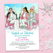 Frosted & Fabulous Après Ski Birthday Getaway 招待状