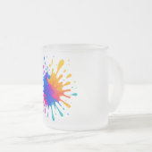  Frosted Glass Coffee Mug フロストグラスマグカップ (正面右)