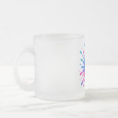  Frosted Glass Coffee Mug フロストグラスマグカップ (左)