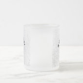 ☕ Frosted Glass Mug with "Be Nice To Yourself" フロストグラスマグカップ (中央)