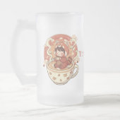 Frosted Glass Red Panda Warm Glow Mug フロストグラスビールジョッキ (左)