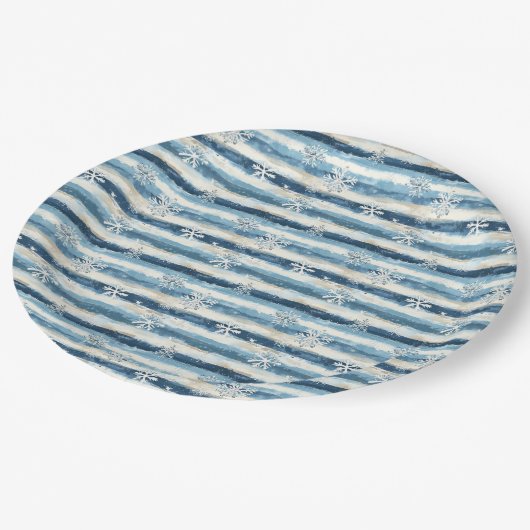 Frosted Horizon ペーパープレート (アングル)