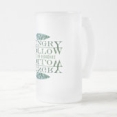 Frosted Hungry Hollow Beer Mug フロストグラスビールジョッキ (正面右)