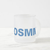 Frosted NAOSMM Logo Mug フロストグラスマグカップ (正面右)