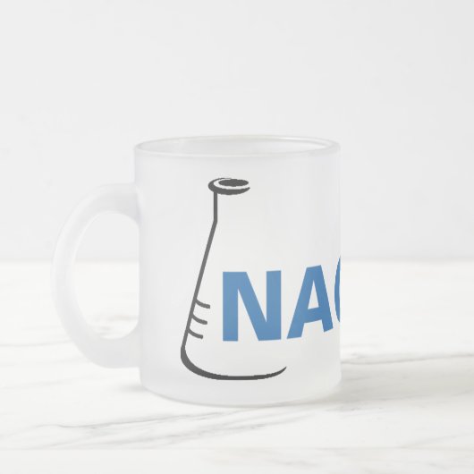 Frosted NAOSMM Logo Mug フロストグラスマグカップ (左)