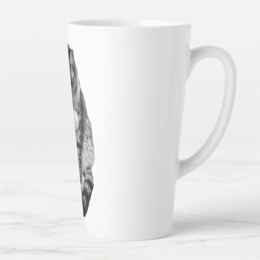 Frosted Paw Holiday Mug カフェラテマグ (右)