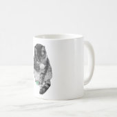 Frosted Paw Holiday Mug コーヒーマグカップ (正面右)
