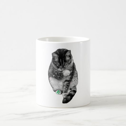Frosted Paw Holiday Mug コーヒーマグカップ (中央)