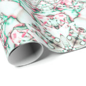 Frosted Petal Mosaic ラッピングペーパー (ロールコーナー)