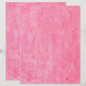 Frosted Pink Background Scrapbook Paper (正面/裏面)