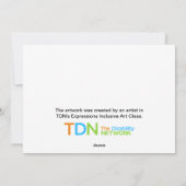 Frosted Winter シーズンカード (裏面)