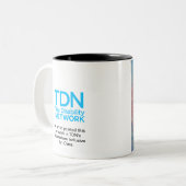 Frosted Winter ツートーンマグカップ (正面左)