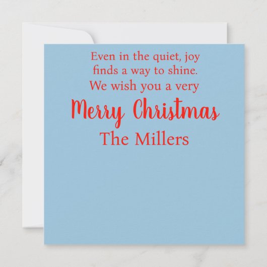 Frosted Wishes (裏面)