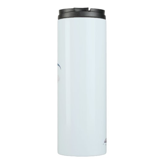 Frostfire Hatchling Blue Dragon  タンブラー (裏面)