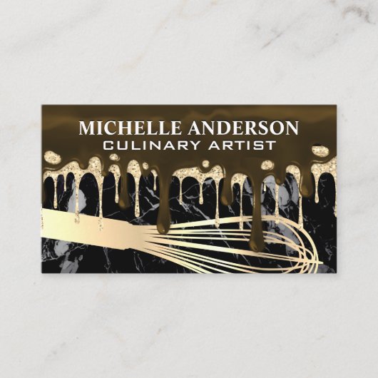 Frosting Drip Syrup | Whisk | Baking 名刺 (正面)