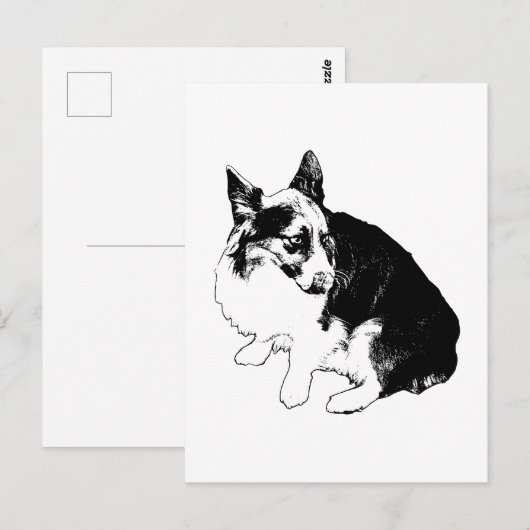 Frostmail Hello ポストカード (正面/裏面)