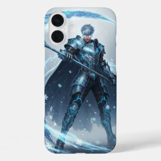 Frostmarked Warrior | エピックアニメ iPhone 16 Plusケース