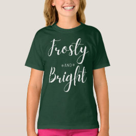 Frosty & Bright Christmas Tシャツ