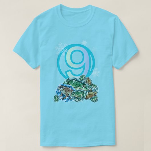 Frosty Frogs 東方Project ちぇるノー ホーム Tシャツ (デザイン正面)
