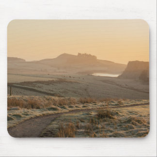 Frosty Morning at Steel Rigg マウスパッド
