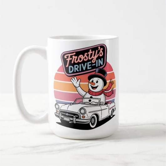 Frosty’s Drive-In コーヒーマグカップ (左)