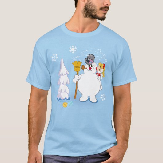 Frosty the Snowman™ | Frosty & Karen Winter Fun Tシャツ (正面)