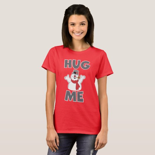 Frosty the Snowman™ | Hug Me Tシャツ (正面フル)