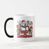 frosty the snowman mug design  モーフィングマグカップ (左)