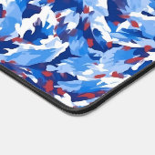 Frosty Winter Camouflage デスクマット (コーナー)