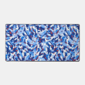 Frosty Winter Camouflage デスクマット (正面)