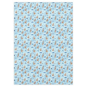 Frosty Winter Foxes テーブルクロス (正面)