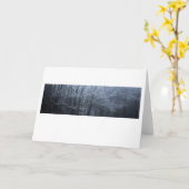 Frosty Woodland (8736) カード (黄色い花)