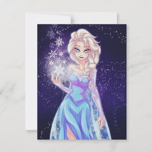 Frozen 招待状 (正面)