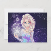 Frozen 招待状 (裏面)