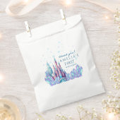 Frozen 1st Birthday Cartoon Castle First Birthday  フェイバーバッグ (クリップ留めされた状態)