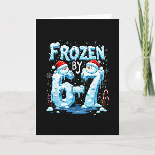 Frozen 6 ナンバー67  Six Seven ミーム カード
