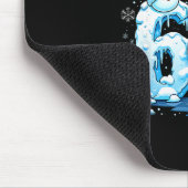 Frozen 6 Number 67 Six Seven Meme  マウスパッド (コーナー)