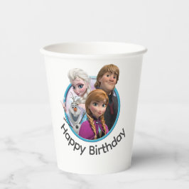 Frozen characters paper cup (birthday theme ) 紙コップ