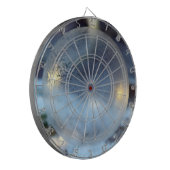 Frozen Crystal Dream ❄️ | Blue Ice Sphere ダーツボード (正面左)