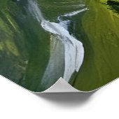 Frozen Mountain Nature Lover Wall Art Poster ポスター (角)