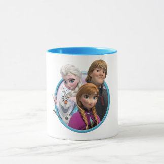 Frozen movie characters mug  マグカップ