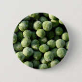 Frozen peas 缶バッジ (正面)