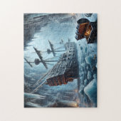 Frozen Pirate Treasure in the Ice Cave Mystery ジグソーパズル (縦)