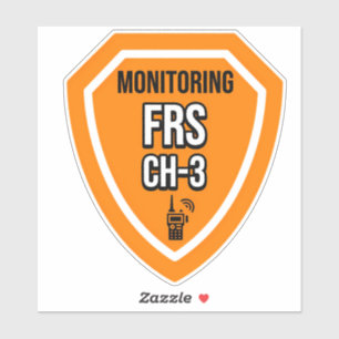 FRSチャネル3の監視 シール