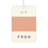 FRSHダークサーモン カーエアーフレッシュナー (正面)