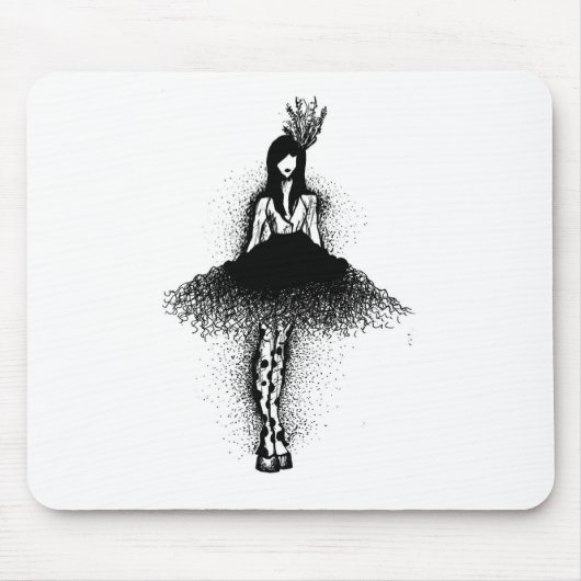 Fru Fru Chick.jpeg マウスパッド (正面)